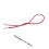 Ethnic Style Brillenhalter Kette Rot 3