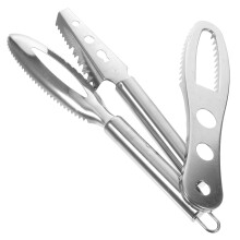 3 Fischschuppen Schaber Fischentschupper Fischschäler