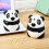 Panda Form Zahnstocher Halter Kunststoff Spender 11