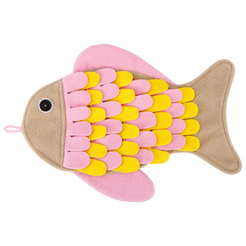 Draagbare Visvormige Snuffelmat Uit Voeden