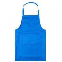 (Blue) Waterproof and Oil-proof Kitchen Apron with Pocket, Sleeveless and Grease Resistant for Cooking and Baking, Available Now