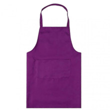 (Purple) Waterproof and Oil-proof Kitchen Apron with Pocket, Sleeveless and Grease Resistant for Cooking and Baking, Available Now