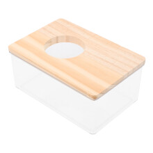 Sandbadewanne Für Kleintiere Transparente Duschkabine Hamster Toilette