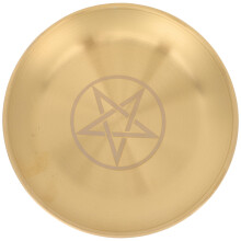 Pentagrammplatte Metall Für Tarot Kerzenhalter Aufbewahrung