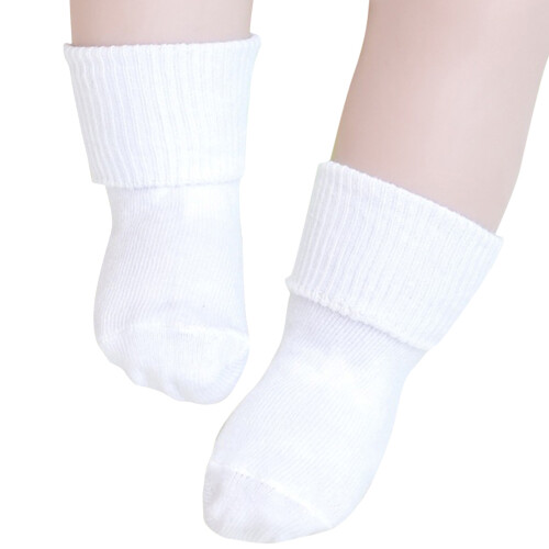 Superzachte Antislip Kindersokken Baby's Wit En Ademend 2