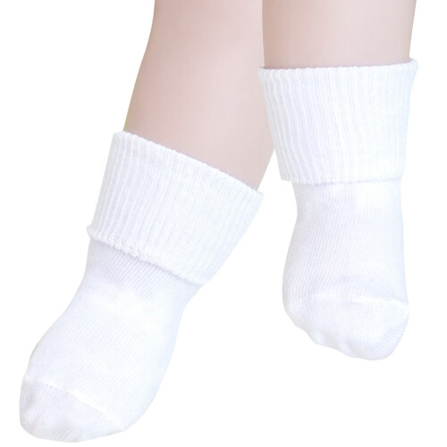 Superzachte Antislip Kindersokken Baby's Wit En Ademend 1