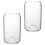 2St Ring-Pull Dosenförmige Glasbecher Transparente Wasserbecher 7