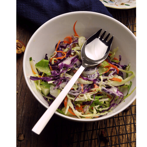 1 304 Servierlöffel Langgriff Für Salat Abendessen 1