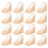 100Stk Kraft Sandwichboxen Sandwichverpackung Papier 5