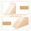 100Stk Kraft Sandwichboxen Sandwichverpackung Papier 9