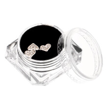 Box Herzform Zahn Dekorationen Diy Schmuck Zubehör Unisex