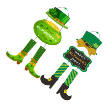 2Stück Fronttürschild St. Patrick'S Day Türanhänger Partydekoration
