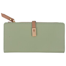 Clutch Handtasche Für Frauen Geldbörse Hellgrün Pu 1 Stück