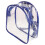 Clear Rucksack Transparenter Leichter Schultergurt 4