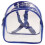 Clear Rucksack Transparenter Leichter Schultergurt 7