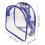 Clear Rucksack Transparenter Leichter Schultergurt 3