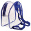 Clear Rucksack Transparenter Leichter Schultergurt 5