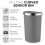 Tower Tower Curved Sensor Bin 50 Litres - Grey 3