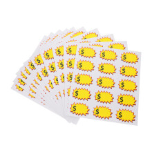 10 Blatt Briefpapier-Siegel Wasserdichte Aufkleber