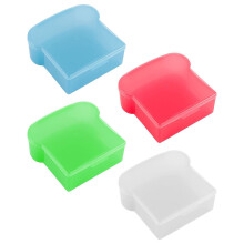 4Stk Kunststoff Schalenartiger Bento Halter