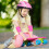 1 Set Kinder Rollschuh Schützer Mit Helm Knieschoner Ellbogenschoner 5