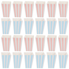 24Stk Kino-Popcorn-Boxen Papier Popcorn-Boxen Popcorn-Behälter