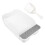 White Plastic Cat Litter Potty Semi-Enclosed Splash-Resistant Pan 5