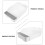 White Plastic Cat Litter Potty Semi-Enclosed Splash-Resistant Pan 9