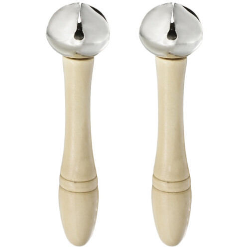 2Stk Glöckchen Handklingel Vertikales Musikinstrument Geschenk 1