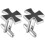 1Paar Manschettenknopen Alloy Decoratie Pak 1