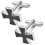 1Paar Manschettenknopen Alloy Decoratie Pak 8