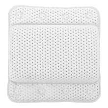 Ergonomic Bathtub Pillow With Nonslip Suction Cups For Neck And Back
