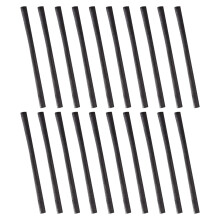 25Pcs Willow Charcoal Sticks 5-7Mm For Sketching And Drawing