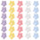 30Pcs Assorted Color Star Push Pins Sturdy Thumbtacks for Memo Boards 1