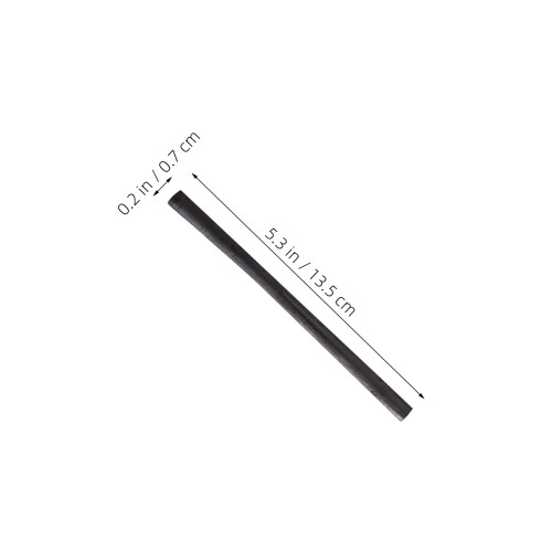 25Pcs Willow Charcoal Sticks 5-7Mm For Sketching And Drawing 2