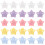 30Pcs Assorted Color Star Push Pins Sturdy Thumbtacks for Memo Boards 11