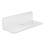 5Pcs 9" Transparent Acrylic Floating Wall Shelf For Room No Drill 2