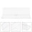 5Pcs 9" Transparent Acrylic Floating Wall Shelf For Room No Drill 11