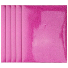 5 Stuks Glitter Heat Printable Transfer Vinyl Lettering Film