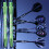 20 St Aluminium Dartshafts Met Ringen 11