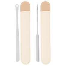 set basisstift mengstift langhandig make-up spatula menghulpmiddel