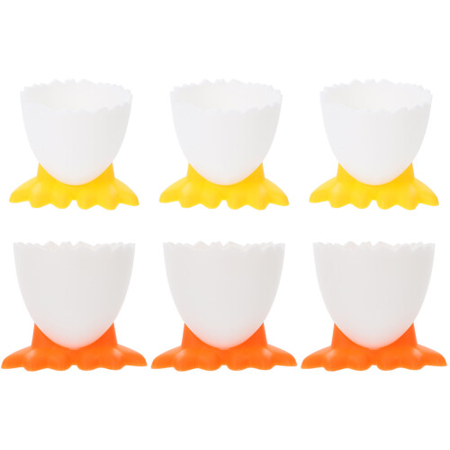 6 Stuks Cartoon Eierhouders Voor Thuis 1
