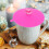 6Pcs Silicone Cup Lids With Diamond Design Universal Anti Dust Covers 10