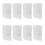 20 Wegwerp Chef Mutsen Voedselserver En Restaurant (Wit) 1