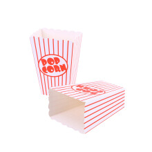 10 Stk Gestreepte Papieren Popcorn Dozen Voor En Verjaardag