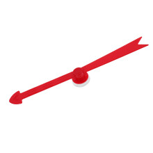 Arrow Spinners Met Zuignap Klasbord Aanwijzer Plastic Speelgoed