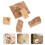 5pcs crystal epoxy mountain peak model diy mold kit 6