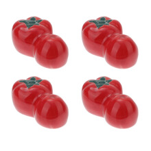 4Stück Essstäbchenablage Keramik