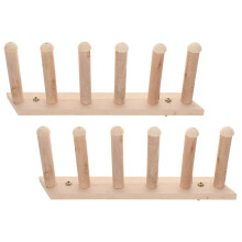 2Stk Katzenregal Aus Holz Kletterleiter Für Katzen Zubehör