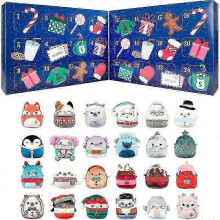 (B)24 Micromallows Holiday Advent Calendar, 2025 Squishmallows Advent Calendarm-jmsjy